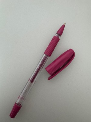 Pensan Glitter Simli Pembe Jel Kalem Jely 1.0 mm (1 Adet) Göz Alıcı Tasarım ile Yazım İçin