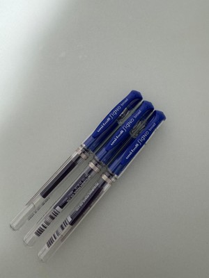 Uni-Ball Roller Kalem Signo Broad Jel Bilye Uç Imza Kalemi 1.0 mm Mavi (3 Adet)