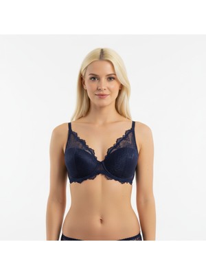 Bonbon Kadın Dantelli Balenli Desteksiz Sütyen BB2043