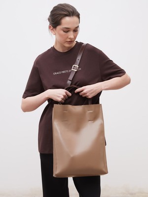 Lc Waikiki Yeni Sezon Deri Görünümlü Kadın Kol Çantası