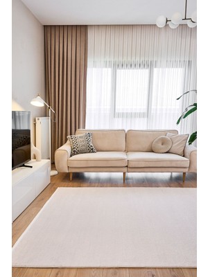 Akbel Halı Azur 6541 Açık Gri - Modern Akrilik Halı | Salon Oturma Halısı