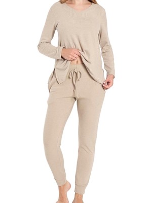 Confeo 840.802 Kadın V Yaka Uzunkol Pi̇jama Takım