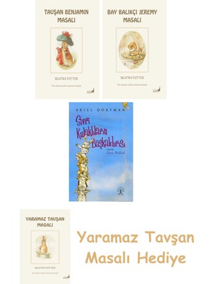 Everest Yayınları Beatrix Potter  4 - Tavşan Benjamin Masalı + Beatrix Potter  8 - Bay Balıkçı Jeremy Masalı + Sivri Kulaklıların Başkaldırısı