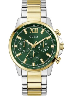 Guess GUGW0900G5 Erkek Kol Saati Pilli (Quartz) 10-50 ATM Suya Dayanıklı Metal Kasa