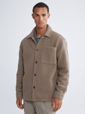 Lc Waikiki Yeni Sezon Regular Fit Uzun Kollu Pelüş Erkek Gömlek Ceket