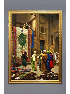 Dolce Mariee Dijital Kumaş Baskılı Dekoratif Çerçeveli Tablo TBL0004