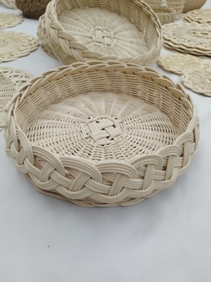 %100 Doğal El Yapımı Çok Amaçlı Rattan Sepet (8X28 Cm, 1. Sınıf, Dekoratif, Yüksek Kalite)