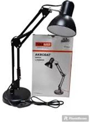 Nisa Luce Akrobat Masa Lambası E-6493 Siyah
