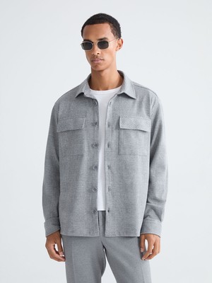 Lc Waikiki Yeni Sezon Regular Fit Uzun Kollu Ekose Erkek Gömlek Ceket