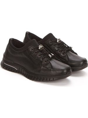 Ender Iç Dış Hakiki Deri Ortopedik Taban Günlük Kadın Spor Ayakkabı Sneaker