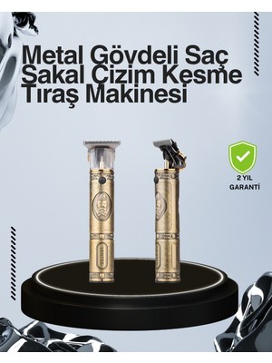 Zero Land Lvsqvr Kompakt Tasarımlı, Uzun Pil Ömürlü Saç Sakal Kesme Makinesi