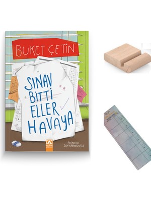Altın Kitaplar Sınav Bitti Eller Havaya / Buket Çetin / 5. ve 6. Sınıf / 10-12 Yaş Hikaye+Tablet Tutucu