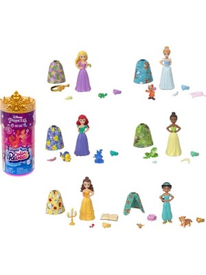 Disney Prenses Color Reveal Renk Değiştiren Ana Karakter Bebekler - 1.seri HMB69