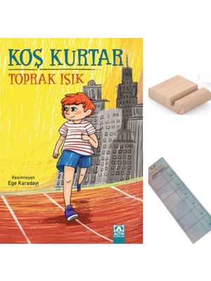 Altın Kitaplar Koş Kurtar / Toprak Işık / 5. ve 6. Sınıf /10-12 Yaş Hikaye + Tablet Tutucu+Takip Ayracı