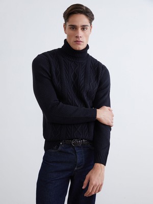 Lc Waikiki Yeni Sezon Balıkçı Yaka Erkek Triko Kazak