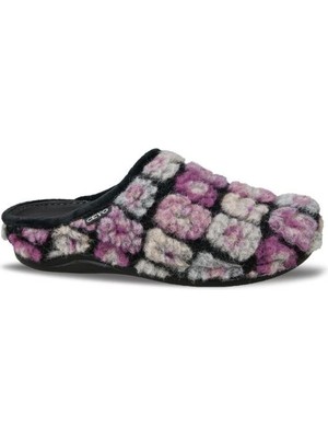 Ceyo 9946-32 Kadın Kışlık Ev Terliği Mor 36-40