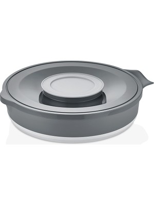 Nuit Concept Katlanır Mikser Kabı Qlux Katlanır Kapaklı Kase Bpa Içermez L-00960 Mikser Kabı 3250 ml