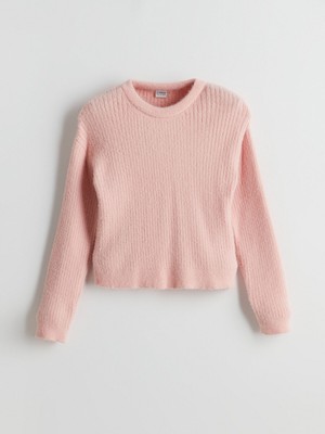 Lc Waikiki Yeni Sezon Bisiklet Yaka Kız Çocuk Triko Kazak