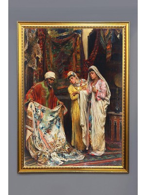 Dolce Mariee Dijital Kumaş Baskılı Dekoratif Çerçeveli Tablo TBL0010