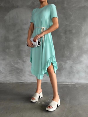 Bosel Kuşaklı Elbise