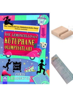 Altın Kitaplar Bay Lemencolla'nın Kütüphane Olimpiyatları / Chris Grabenstein/7. ve 8. Sınıf Hikaye +Tablet Tutucu