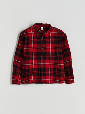 Lc Waikiki Yeni Sezon Ekose Erkek Çocuk Oduncu Gömlek