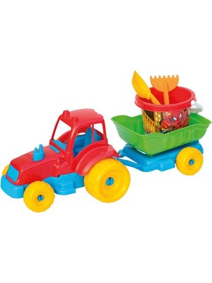 Dede Oyuncak Spiderman Traktör Plaj Set 03514