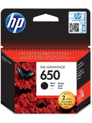 Hp 650 Black Siyah Kartuş CZ101AE