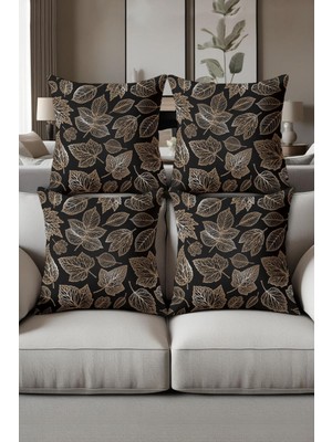 Dolce Mariee Dijital Baskılı Yumuşak Dokulu 4’lü Kırlent Kılıfı Takımı (43X43 Cm) KRL0007