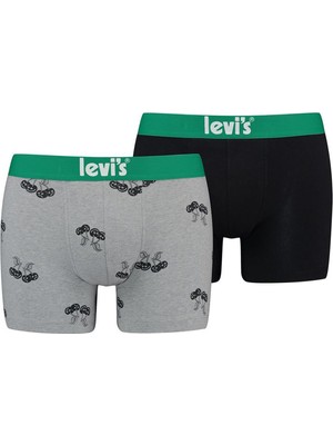 Levi's Pamuklu 2 Pack Boxer Erkek Boxer 37149