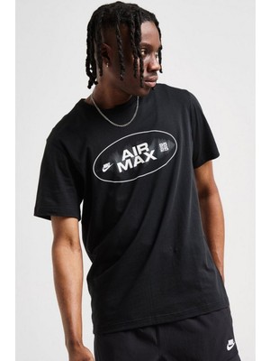 Nike Air Max Ss Tee Erkek Siyah Tişört