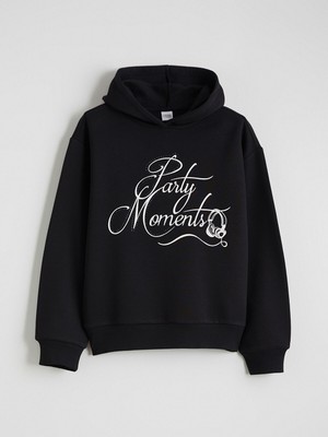 Lc Waikiki Yeni Sezon Kapüşonlu Kız Çocuk Kalın Sweatshirt