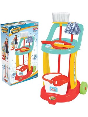 Dede Oyuncak Candy & Ken Temizlik Arabası 01965