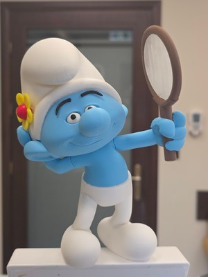 Axelon Şirinler Süslü Şirin Smurf Karakter Figür