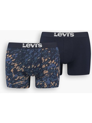 Levi's Soft Pamuklu Streç 2 Pack Boxer Erkek Boxer 37149