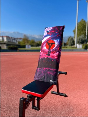 Oxium Bear Pamuklu Yeni Nesil Fitness Spor Havlusu - Dijital Baskılı - Hızlı Kuruyan Mikrofiber | Aura