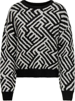 Only Onltara Ls Rib Polo cc Knt Kadın Kazak 15350701