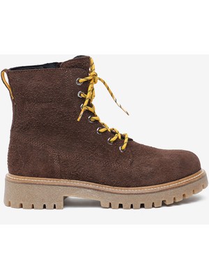 Greyder Erkek Kahverengi Hakiki Deri Military Bot 5K1UB18872