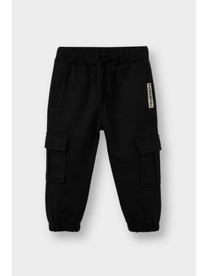 DeFacto Erkek Bebek Dokuma Etiketli Beli Lastikli Eşofman Altı G4809A525WN