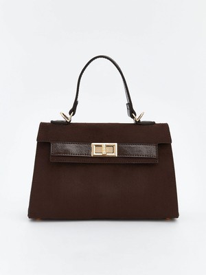 Lc Waikiki Yeni Sezon Süet Görünümlü Kadın Omuz Çantası