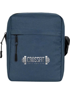 Zepplin Giyim Crossfit Iron Omuz Çantası Fermuarlı Lacivert Renk