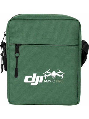 Zepplin Giyim Dji Mavic Pro 2 Omuz Çantası Fermuarlı Yeşil Renk