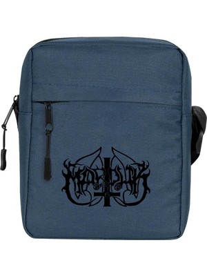 Zepplin Giyim Marduk Logo Omuz Çantası Fermuarlı Lacivert Renk