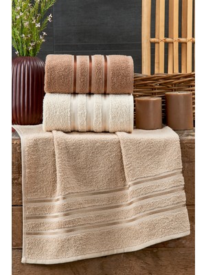 Bebesoft 3'lü El/yüz/saç Havlu Seti (50CMX85CM)