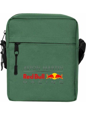 Zepplin Giyim Aston Martin Redbull Racing Omuz Çantası Fermuarlı Yeşil Renk