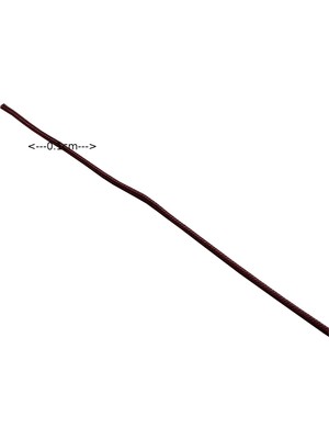 MorPerde Ahşap Jaluzi Perde Ipi Mahogony