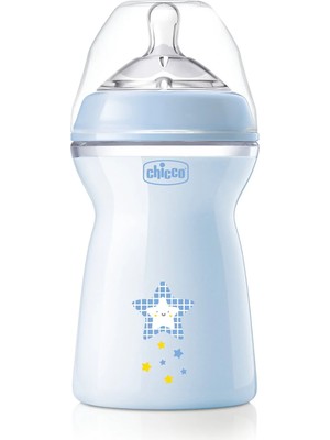 Chicco Naturalfeelıng 330 ml Polipropilen Biberon Mavi Renk Erkek Kullanıma Uygun 1 Adet