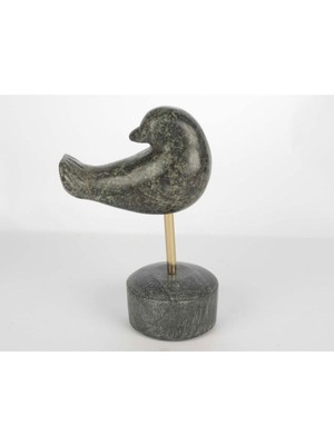 Mikasa Moor Mermer Metal Çubuk Kuş Obje 14X22CM