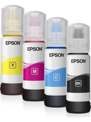 Epson 103 4 Renk Takım Mürekkep Kutusuz L3110/L3111/L3150/L3151/L4150/L6190/L6160/L4160