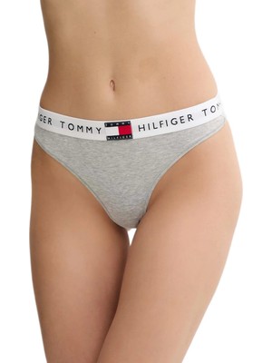 Tommy Hilfiger Kadın Gri Tanga UW0UW06039